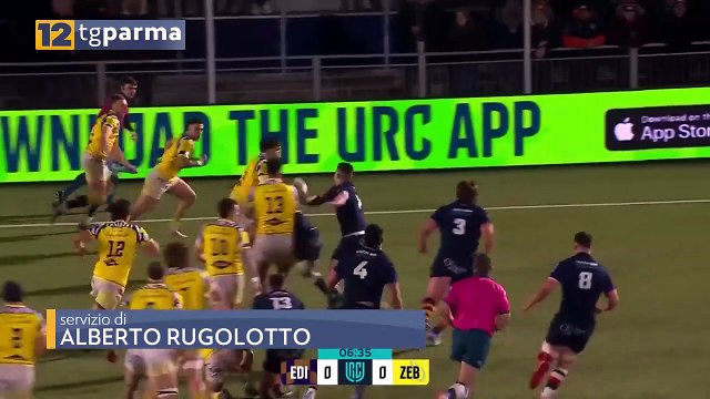 RUGBY, ZEBRE STORICHE IN SCOZIA. EDIMBURGO BATTUTO 22-17 | RUGBY, ZEBRE STORICHE IN SCOZIA. EDIMBURGO BATTUTO 22-17
