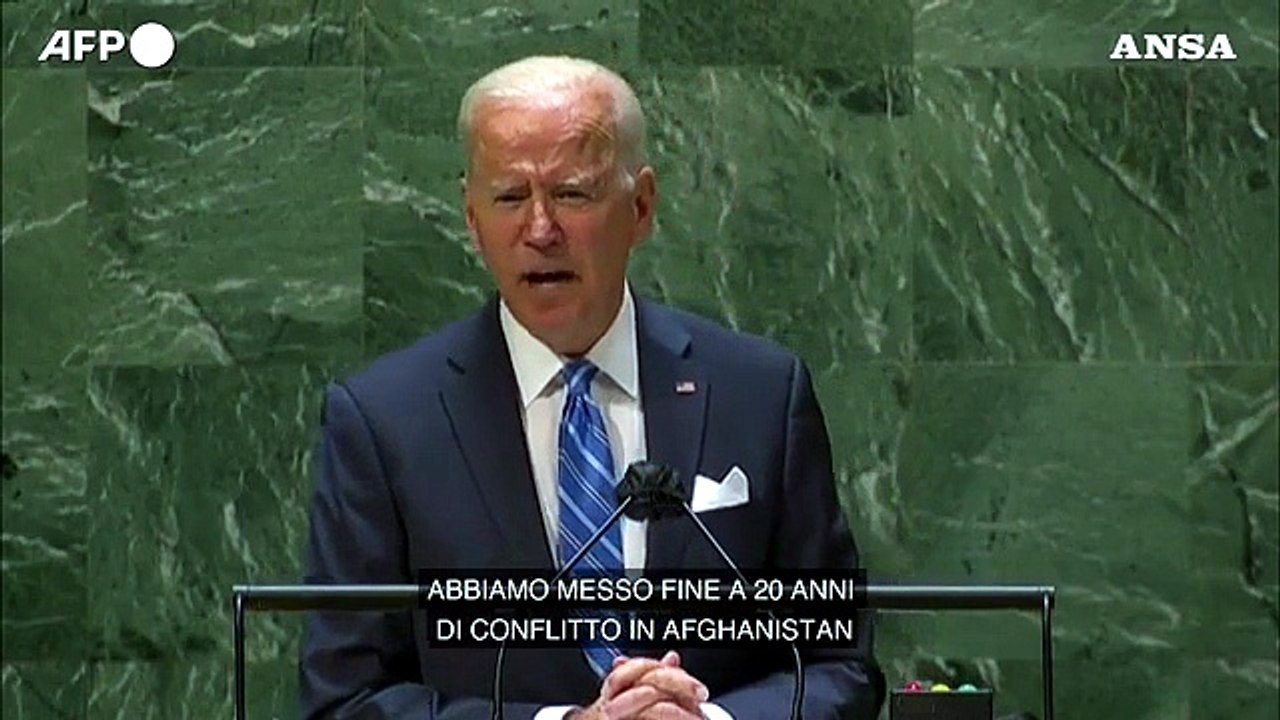 Biden: "Dopo l'Afghanistan inizia una nuova era di diplomazia"