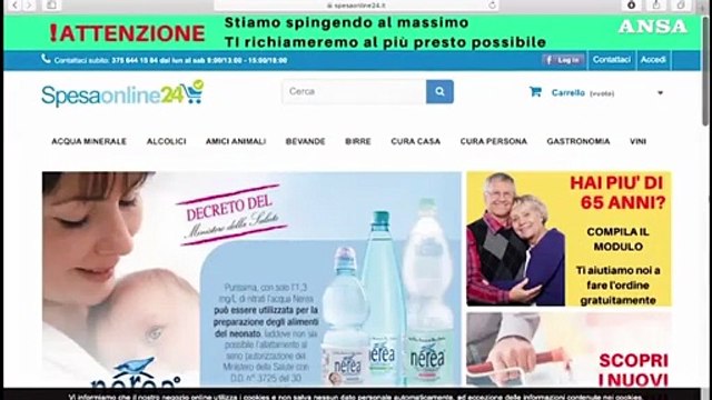 Coronavirus, il flop della spesa on-line tra tempi di attesa e consegne inesistenti