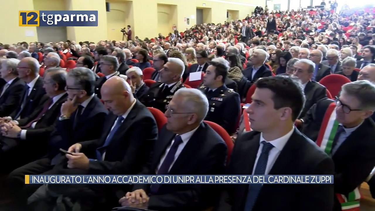 INAUGURATO L'ANNO ACCADEMICO DI UNIPR ALLA PRESENZA DEL CARDINALE ZUPPI | INAUGURATO L'ANNO ACCADEMICO DI UNIPR ALLA PRESENZA DEL CARDINALE ZUPPI