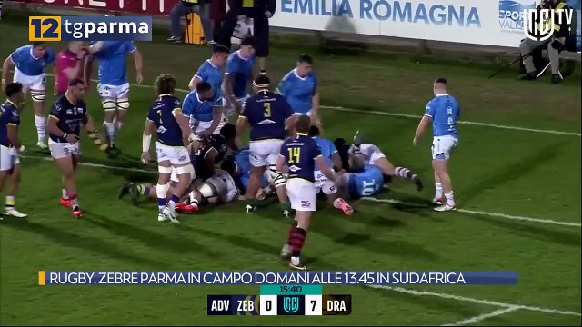 RUGBY, ZEBRE PARMA IN CAMPO DOMANI ALLE 13.45 IN SUDAFRICA | RUGBY, ZEBRE PARMA IN CAMPO DOMANI ALLE 13.45 IN SUDAFRICA