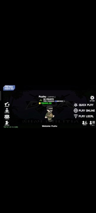 MINI MILTIA PRO PLAYER