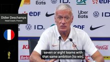 'We have to be ready' - Deschamps on France's World Cup hopes