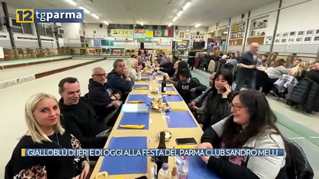 GIALLOBLÙ DI IERI E DI OGGI ALLA FESTA DEL PARMA CLUB SANDRO MELLI | GIALLOBLÙ DI IERI E DI OGGI ALLA FESTA DEL PARMA CLUB SANDRO MELLI