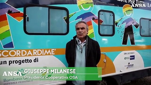 Coronavirus, il camper Osa a Nerola (Roma) per test rapidi