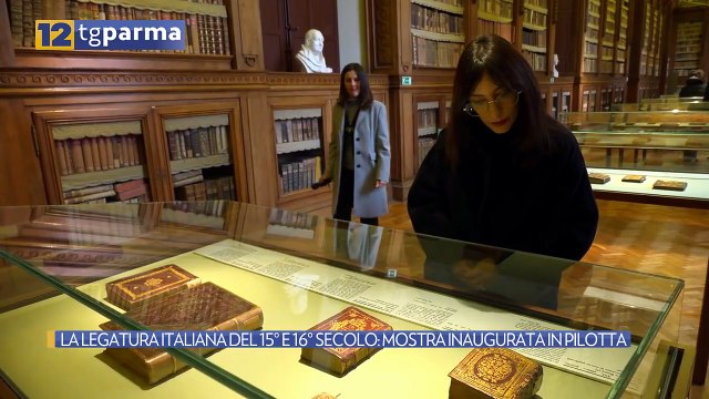 LA LEGATURA ITALIANA DEL 15° E 16° SECOLO: MOSTRA INAUGURATA IN PILOTTA | LA LEGATURA ITALIANA DEL 15° E 16° SECOLO: MOSTRA INAUGURATA IN PILOTTA