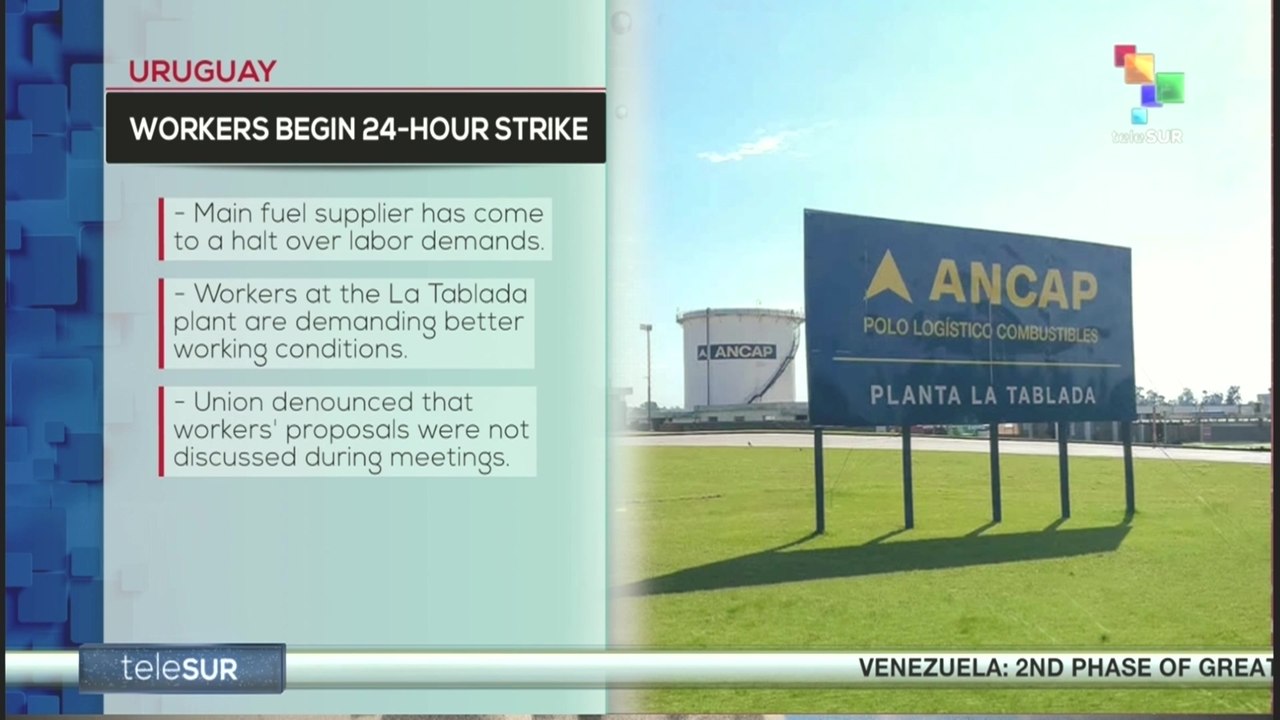 Uruguay | Workers begin 24-hour strike