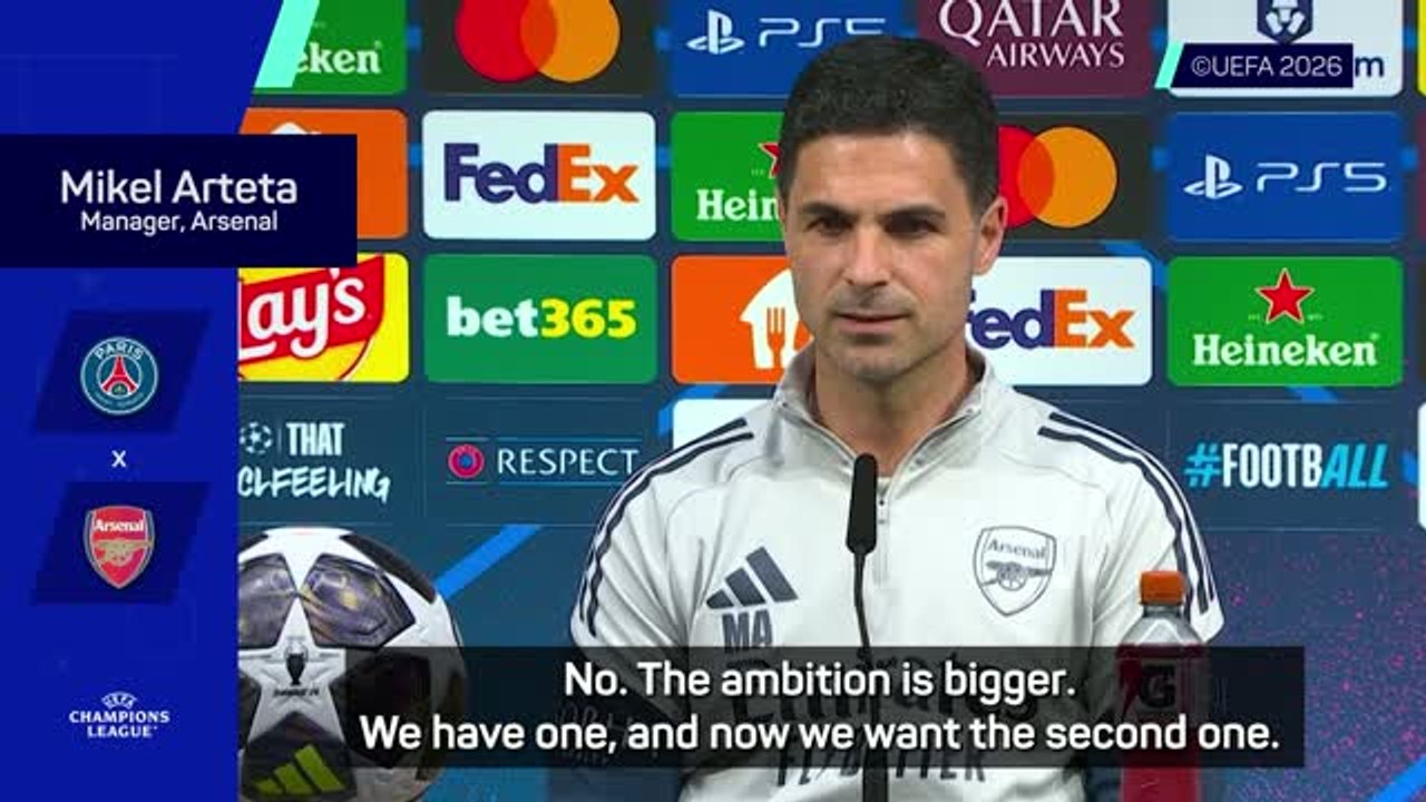 'We have one, now we want two' - Arteta eyeing historic double