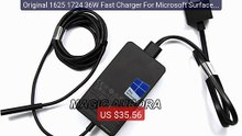 Original 1625 1724 36W Fast Charger For Microsoft Surface Pro... -- Amazing Value 2026 | Must Have!