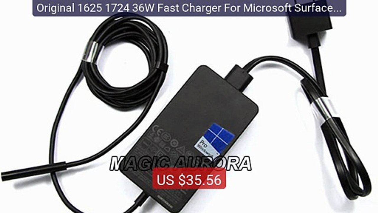 Original 1625 1724 36W Fast Charger For Microsoft Surface Pro... -- Amazing Value 2026 | Must Have!