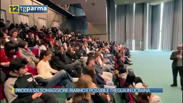 PRODI A SALSOMAGGIORE: RIARMO E POSSIBILE TREGUA IN UCRAINA | PRODI A SALSOMAGGIORE: RIARMO E POSSIBILE TREGUA IN UCRAINA