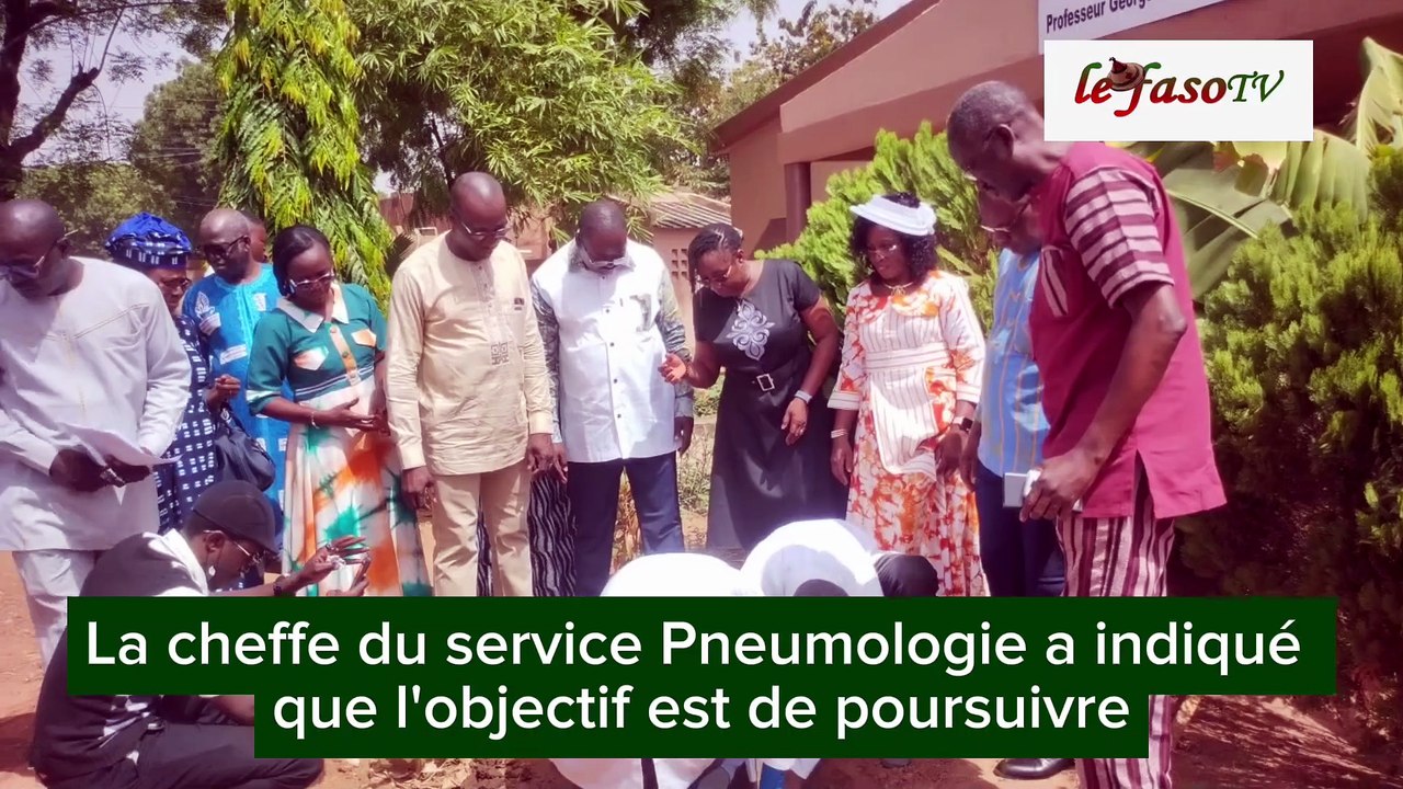 Burkina/Santé : L’unité de sevrage tabagique porte désormais le nom du Pr Georges Ouédraogo