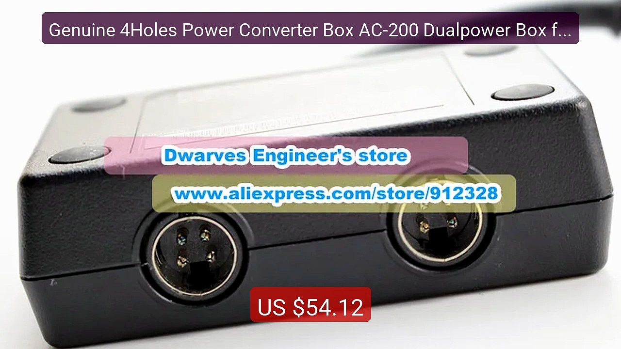 Genuine 4Holes Power Converter Box AC-200 Dualpower Box for M... -- Amazing Value 2026 | Must Have!