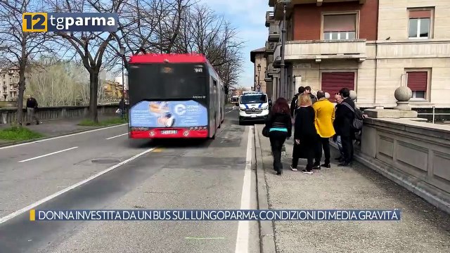 DONNA INVESTITA DA UN BUS SUL LUNGOPARMA: CONDIZIONI DI MEDIA GRAVITÁ | DONNA INVESTITA DA UN BUS SUL LUNGOPARMA: CONDIZIONI DI MEDIA GRAVITÁ