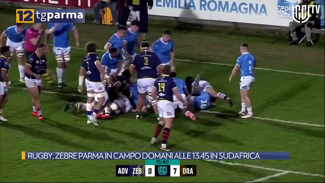 RUGBY, ZEBRE PARMA IN CAMPO DOMANI ALLE 13.45 IN SUDAFRICA | RUGBY, ZEBRE PARMA IN CAMPO DOMANI ALLE 13.45 IN SUDAFRICA
