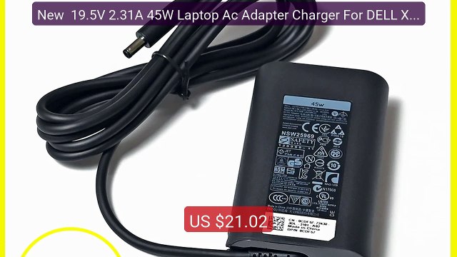 New 19.5V 2.31A 45W Laptop Ac Adapter Charger For DELL XPS... Top Pick 2026 | Unbeatable Price!