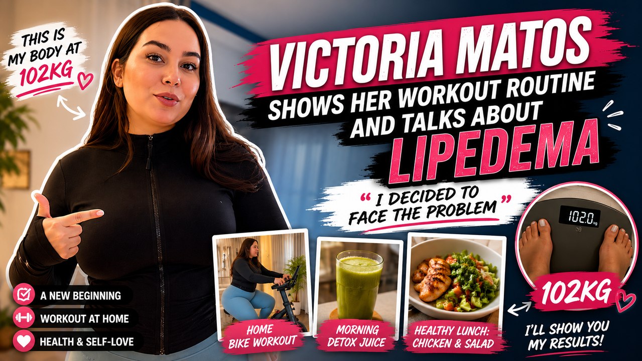 Victoria Matos shows workout routine and talks about lipedema: “I decided to face the problem”