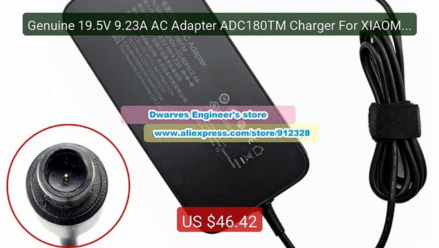 Genuine 19.5V 9.23A AC Adapter ADC180TM Charger For XIAOMI 15.... Hot Deal 2026 | Limited Offer!