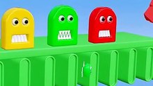 Oops! The Blue Monster Made a Big Mistake! 😱