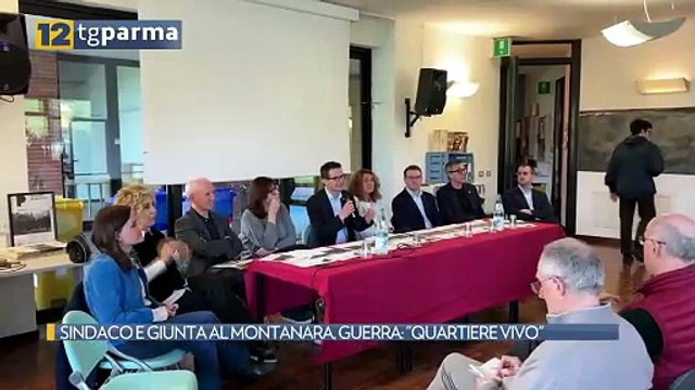 SINDACO E GIUNTA AL MONTANARA, GUERRA: QUARTIERE VIVO | SINDACO E GIUNTA AL MONTANARA, GUERRA: QUARTIERE VIVO