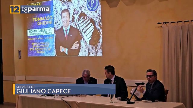 AGENZIA SPAZIALE EUROPEA, TOMMASO GHIDINI OSPITE DI PARMA PALATINA | AGENZIA SPAZIALE EUROPEA, TOMMASO GHIDINI OSPITE DI PARMA PALATINA