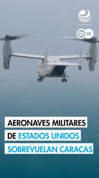 Aeronaves militares de EU sobrevuelan Caracas