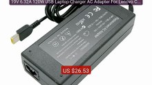 19V 6.32A 120W USB Laptop Charger AC Adapter For Lenovo C360 C... -- Hot Deal 2026 | Limited Offer!