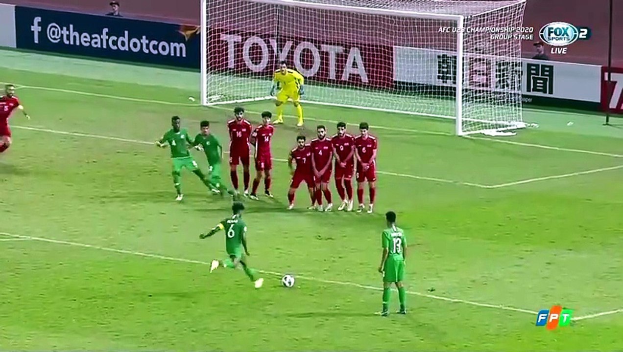 U23 Ả Rập Xê Út 1-0 U23 Syria - Goals and Highlights (15/1/2020) | FOX Sports 2 HD (Truyền Hình FPT)