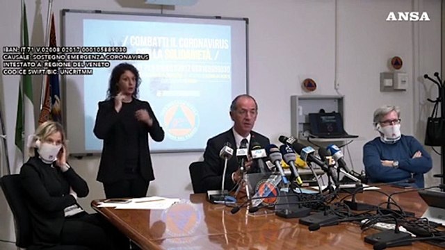Coronavirus, Zaia: Nessuno dica noi pensiamo a dio denaro