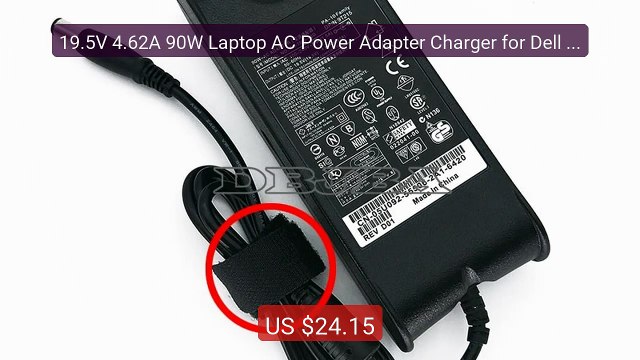 19.5V 4.62A 90W Laptop AC Power Adapter Charger for Dell Inspi... Best Buy 2026 | Great Quality!