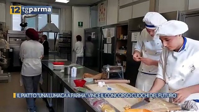 IL PIATTO UNA LUMACA A PARMA VINCE IL CONCORSO CUOCHI DEL FUTURO | IL PIATTO UNA LUMACA A PARMA VINCE IL CONCORSO CUOCHI DEL FUTURO