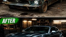 From Junkyard To Dream Car In Minutes! 🚗✨