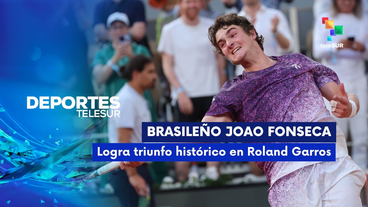 DEPORTES TELESUR | Joao Fonseca sorprende y ven...