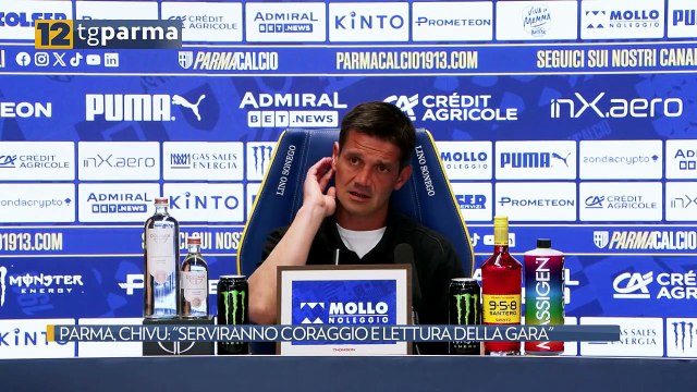 PARMA, CHIVU: SERVIRANNO CORAGGIO E LETTURA DELLA GARA | PARMA, CHIVU: SERVIRANNO CORAGGIO E LETTURA DELLA GARA