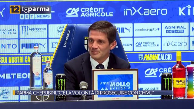 PARMA, CHERUBINI: C'È LA VOLONTÀ DI PROSEGUIRE CON CHIVU | PARMA, CHERUBINI: C'È LA VOLONTÀ DI PROSEGUIRE CON CHIVU