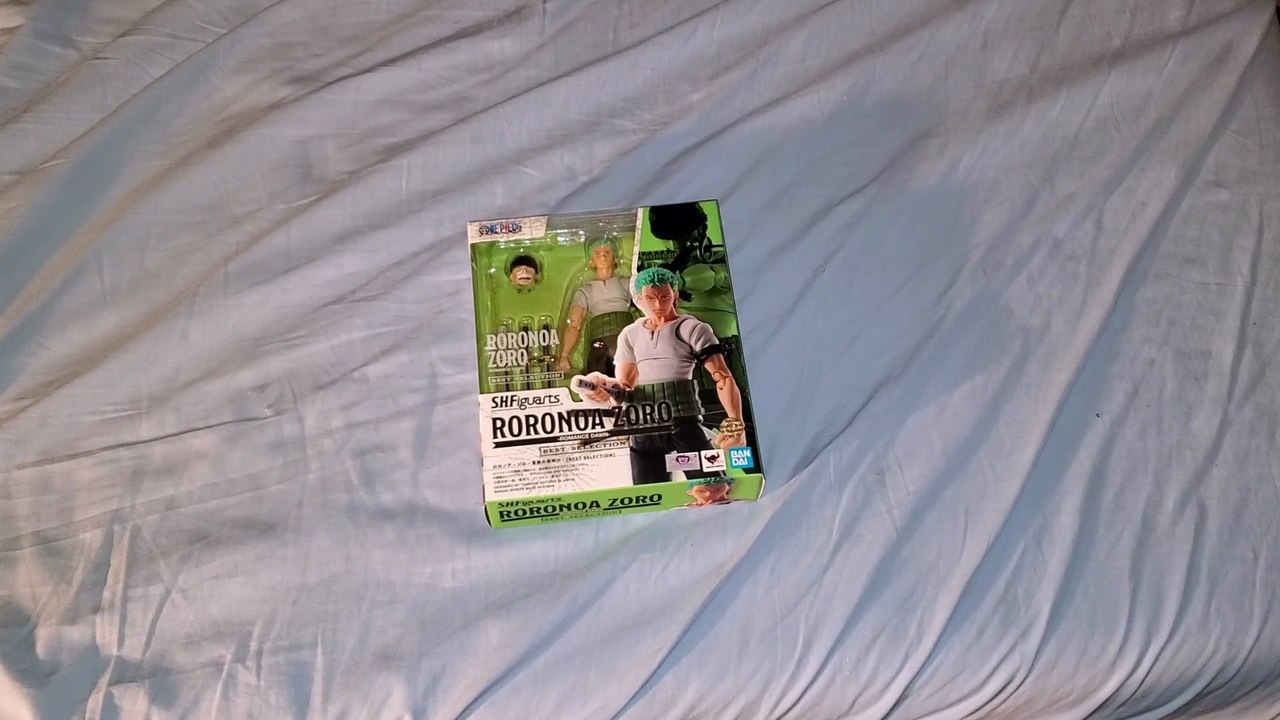 S.H. Figuarts One Piece Roronoa Zoro -Romance Dawn- Unboxing & Review