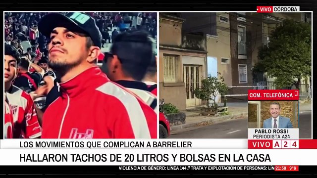 Un balde de 20 litros, una conservadora y bolsas de residuos: los escalofriantes detalles que complican a Claudio Barrelier
