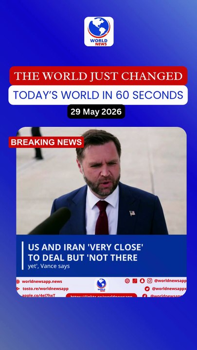 US and Iran 'very close' to deal but 'not there yet', Vance says
