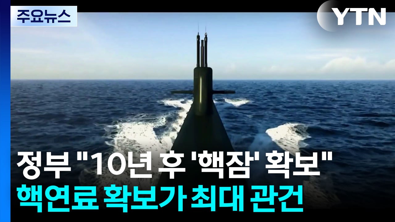 정부 "10년 후 '핵잠' 확보"...핵연료 확보가 최대 관건 / YTN