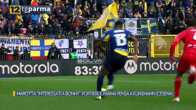 MAROTTA: INTERESSATI A BONNY . PORTIERI, IL PARMA PENSA A KLINSMANN (CESENA) | MAROTTA: INTERESSATI A BONNY . PORTIERI, IL PARMA PENSA A KLINSMANN (CESENA)