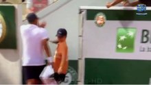French Open tennis star forced to deny pushing Roland Garros ball girl after video goes viral