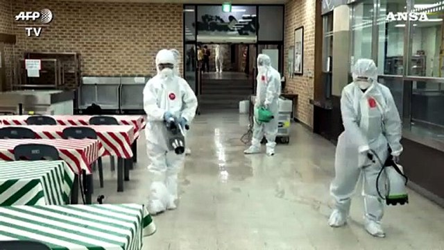 Coronavirus, in Corea del Sud parte la sanificazione delle scuole