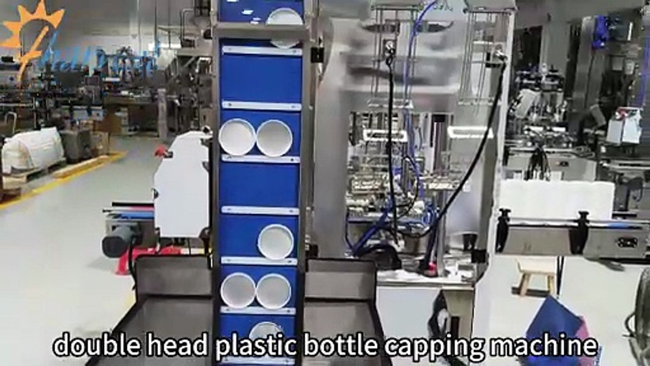 Double head srew capping machine manufacturer