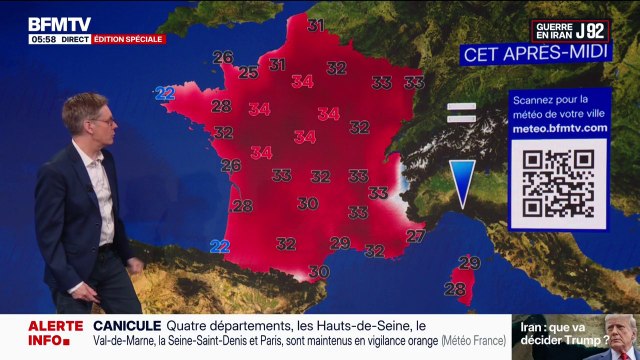 Dernière journée de chaleur avant une baisse des températures: la météo de ce samedi 30 mai