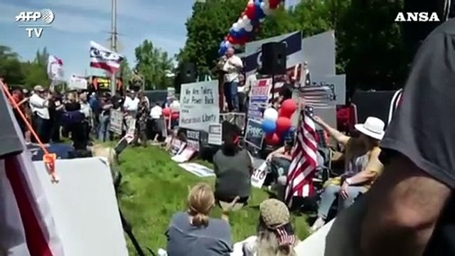 Coronavirus, Usa: contro il lockdown manifestazioni nello Stato di Washington