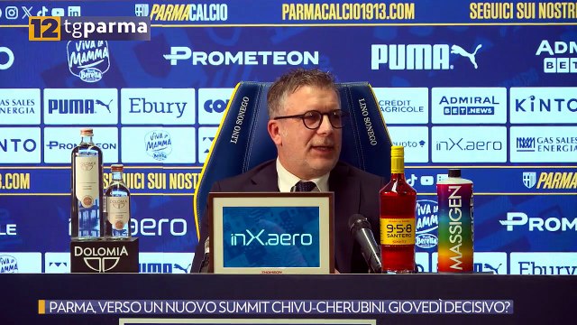 PARMA, VERSO UN NUOVO SUMMIT CHIVU-CHERUBINI. GIOVEDÌ DECISIVO? | PARMA, VERSO UN NUOVO SUMMIT CHIVU-CHERUBINI. GIOVEDÌ DECISIVO?