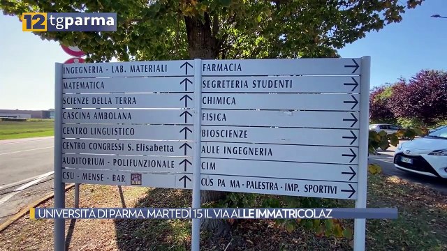 UNIVERSITÀ DI PARMA, MARTEDÌ 15 IL VIA ALLE IMMATRICOLAZIONI | UNIVERSITÀ DI PARMA, MARTEDÌ 15 IL VIA ALLE IMMATRICOLAZIONI
