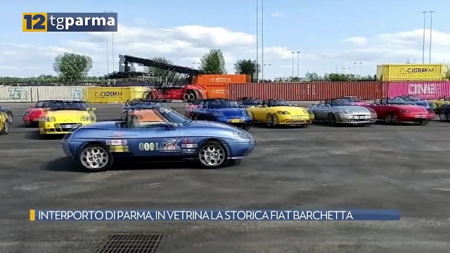 INTERPORTO DI PARMA, IN VETRINA LA STORICA FIAT BARCHETTA | INTERPORTO DI PARMA, IN VETRINA LA STORICA FIAT BARCHETTA