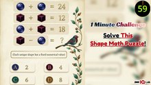 #PuzzleAddict 🧩 Solve This Shape Math Puzzle! (Part 1) 🧠