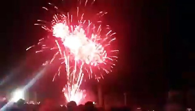 Fuochi artificiali al Campovolo